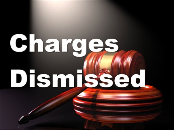 charges dismissed