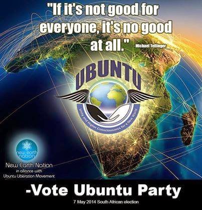 New Earth Nation in support of UBUNTU
